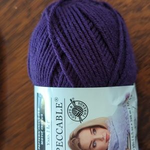 Loops and Threads Impeccable Yarn - Amethyst